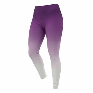 Torrid Purple to White Ombre Leggings